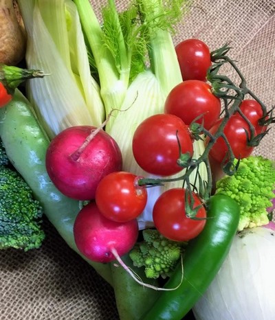 Vegetable Wreath