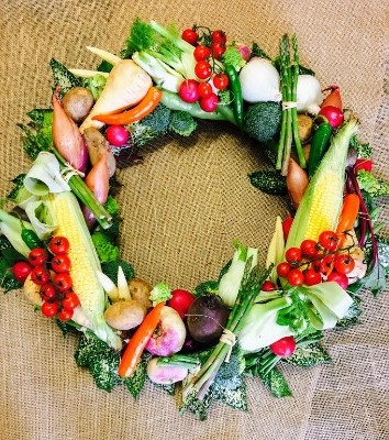 Vegetable Wreath