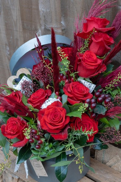 Endless Love Rose Hatbox