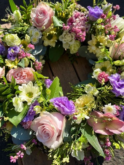 Pretty Pastel Wreath