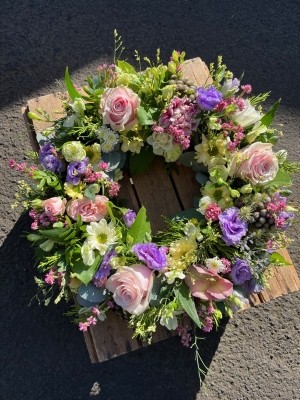 Pretty Pastel Wreath