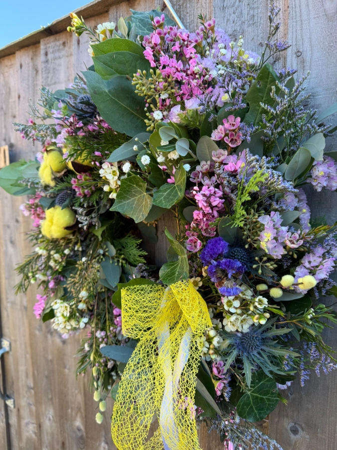 Cotton Tail Spring Wreath