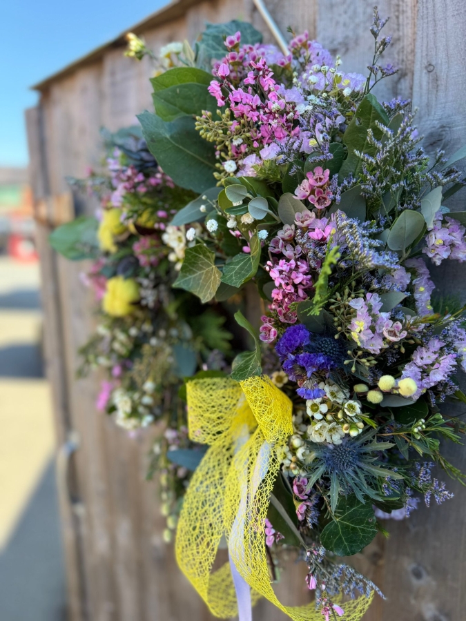 Cotton Tail Spring Wreath
