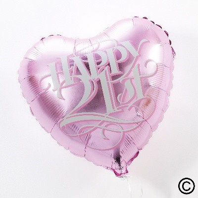 21st Birthday Balloon