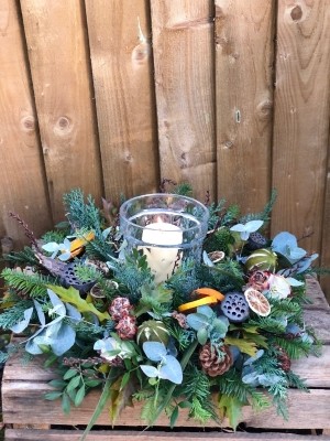 Woodland Table Posy