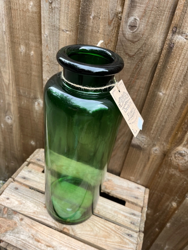 Antique Replica Green bottle Vase