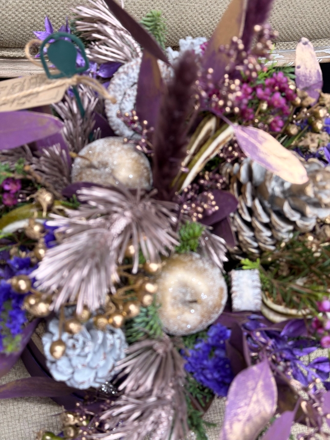 Christmas Glamour Hatbox