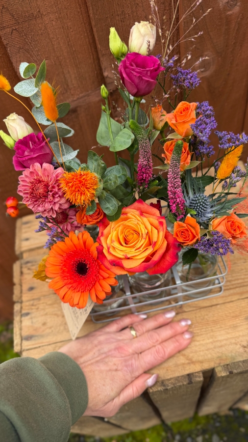 Cute Autumn Milk bottles