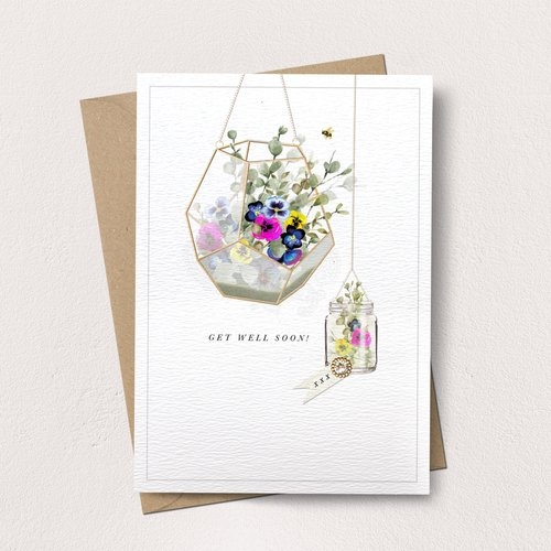 Get Well Soon Terrarium