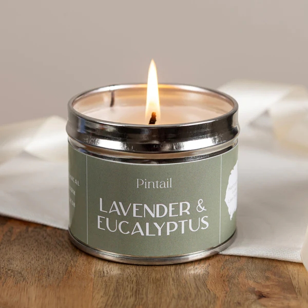 Lavender & Eucalyptus Pintail Candle