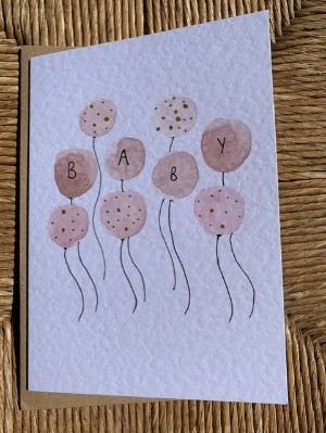 Lois Riley   Baby Girl Card