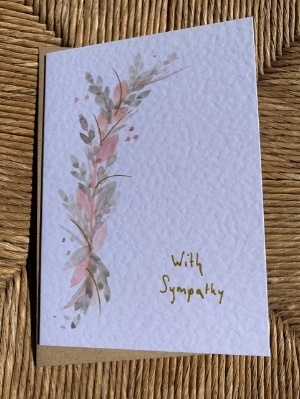Lois Riley   With Sympathy Card