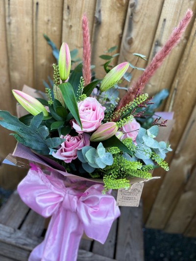 Rose and Lily Charm bouquet