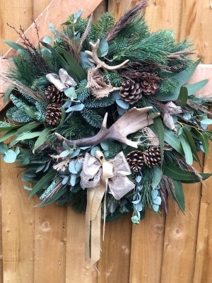 Oh Deer Oh Deer Door Wreath