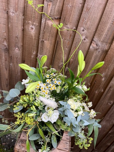 Modern Smoky Bubble Vase