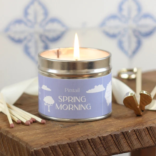 Spring Morning Pintail Candle