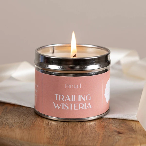 Trailing Wisteria Pintail Candle