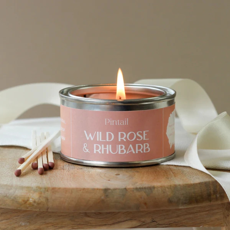WildRose & Rhubarb Pintail Candle