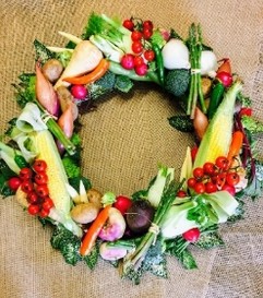 Vegetable Wreath