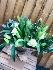 Cupids Arrow Lily and Rose Bouquet