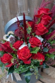 Endless Love Rose Hatbox