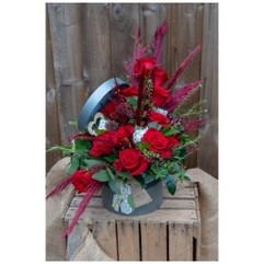 Endless Love Rose Hatbox