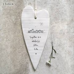 Porcelain Sentiment Hearts