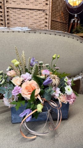 Pastel Pumpkin Vintage Drawer