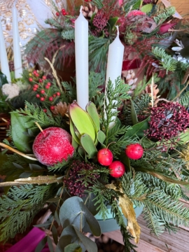 Hatbox Candle Arrangement