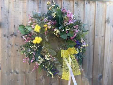 Cotton Tail Spring Wreath