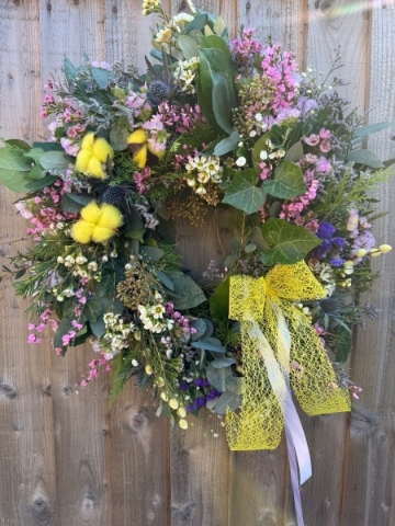 Cotton Tail Spring Wreath