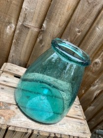 Aqua Vintage Cone vase