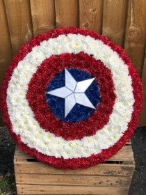 Captain America Shield Tribute