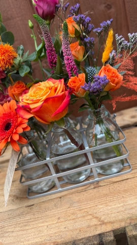 Cute Autumn Milk bottles
