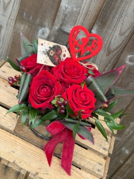 Industrial Love Rose Drawer