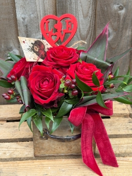 Industrial Love Rose Drawer