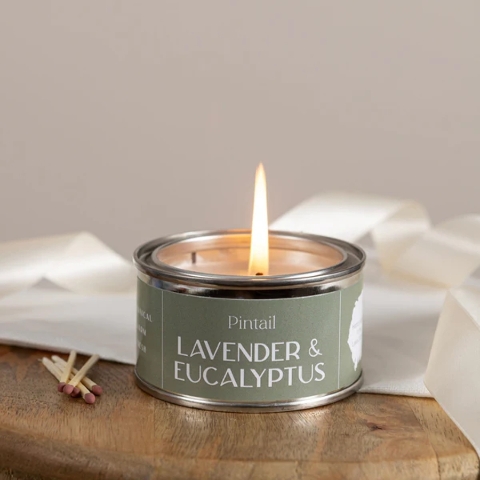 Lavender & Eucalyptus Pintail Candle