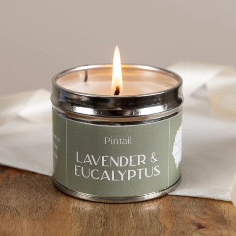Lavender & Eucalyptus Pintail Candle