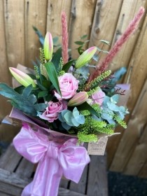 Rose and Lily Charm bouquet
