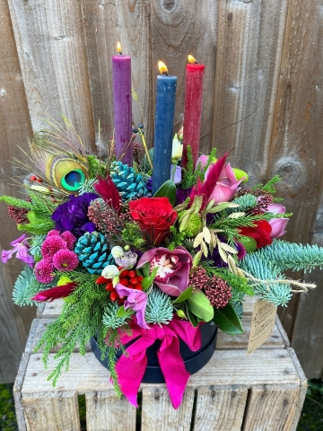 Merry and Bright Hatbox