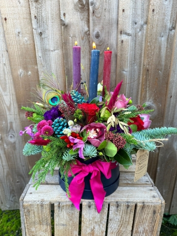 Merry and Bright Hatbox