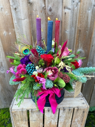 Merry and Bright Hatbox