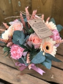 Perfect Peachy Pink Hatbox