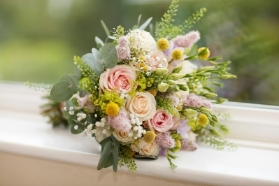 Pretty Pastel Bridal Bouquet