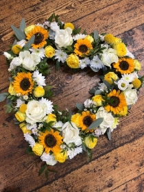 Sunflower Open Heart