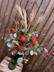 Rustic charm bottle Vase