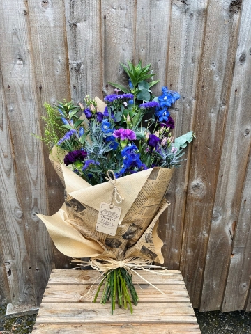 The Simple Flower Wrap