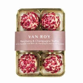 Van Roy    Raspberry and Champagne Truffles