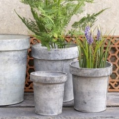 Zinc Flower Pot