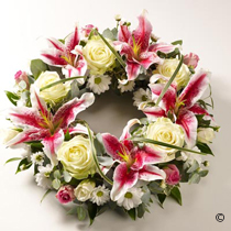 Rose & Lily Wreath 